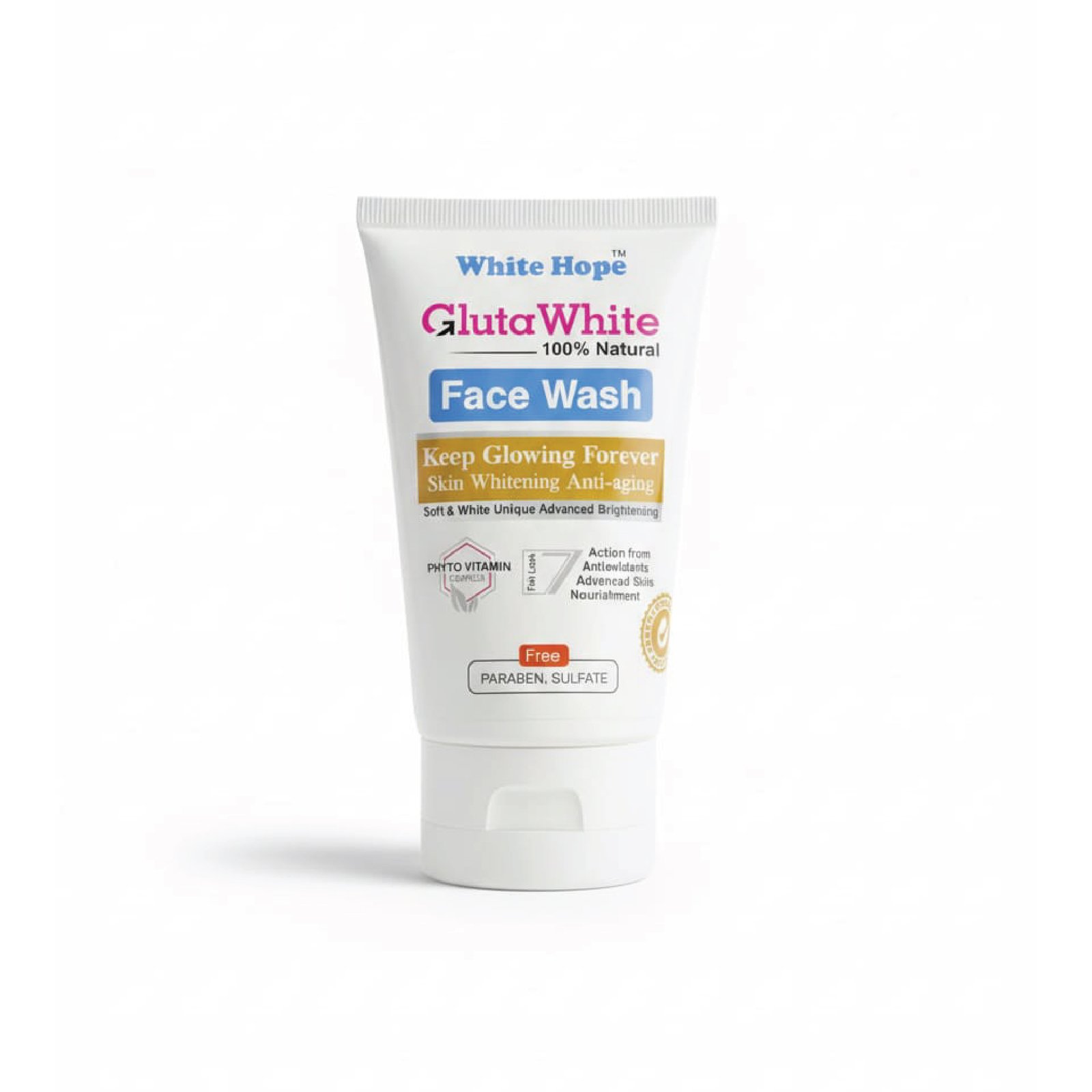 White Hope Gluta White Beauty Cream, Day & Night Cream & Face Wash