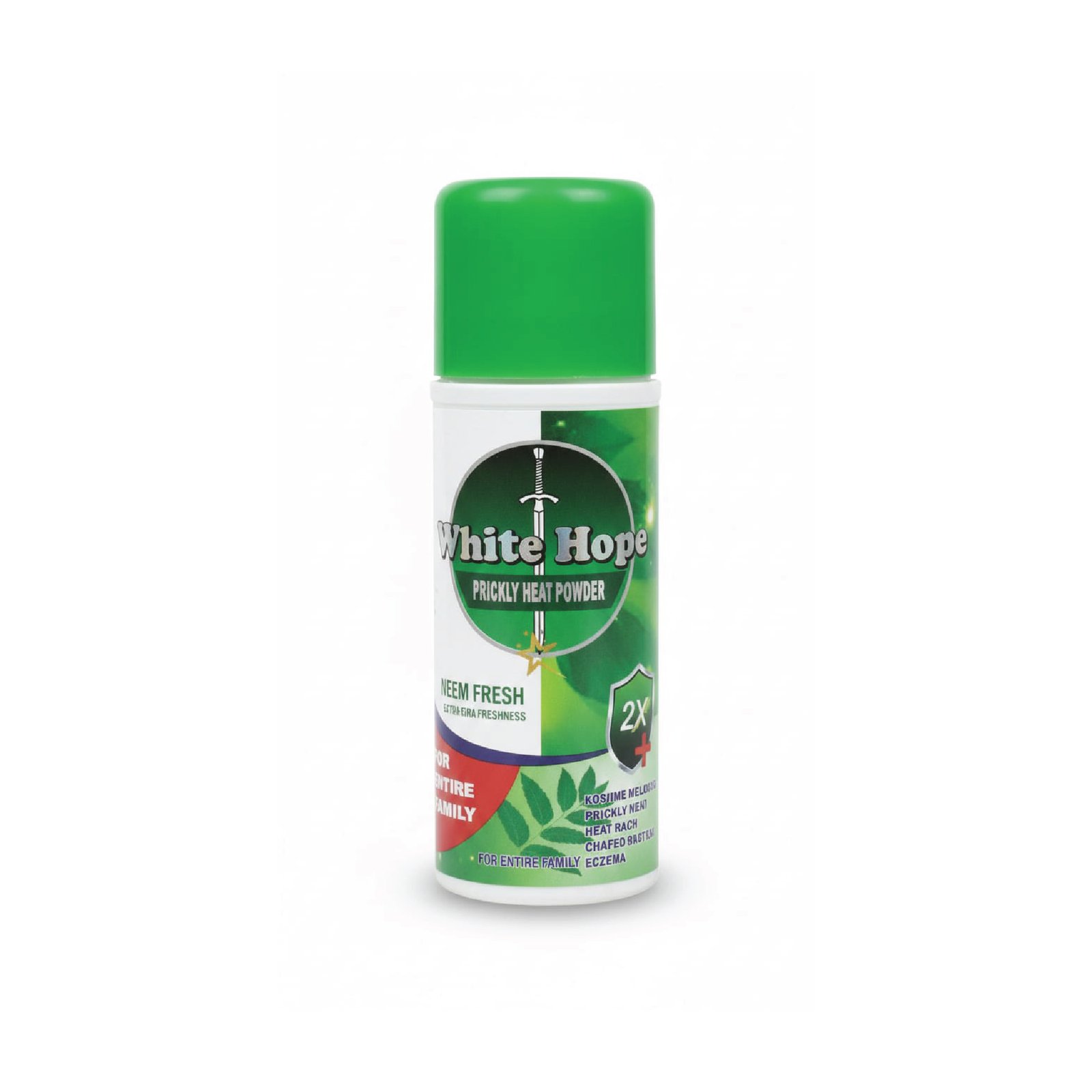 White Hope Neem Fresh Prickly Heat Powder Extra Cool