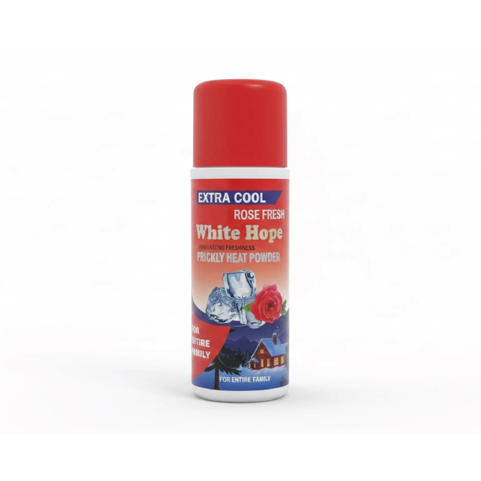 White Hope Rose Fresh Prickly Heat Powder Extra Cool